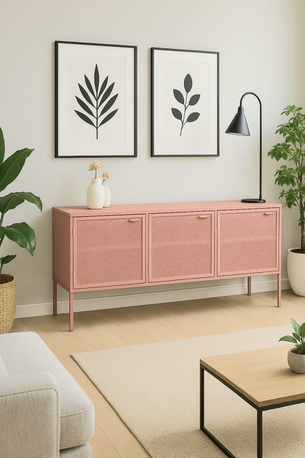 buffet Metal Rosado - Imagen 2