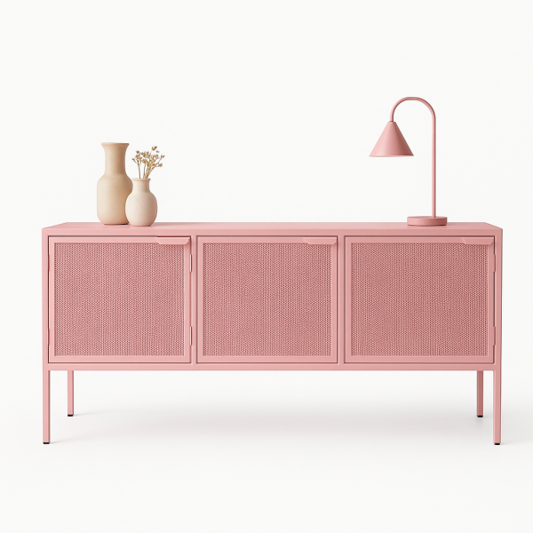 buffet Metal Rosado